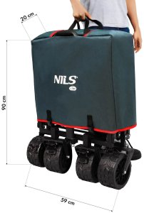 Nils Extreme NC2601 WÓZEK ANTRACYT 160L NILS CAMP 5