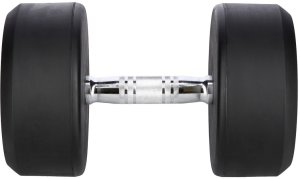 UnderFit Hantla gumowana 30 kg UNDERFIT do ćwiczeń siłowych fitness 2