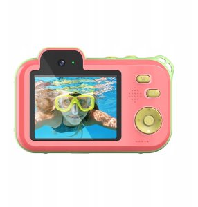 Aparat Podwodny Wodoszczelny 3m Agfaphoto Agfa 12mp 2.7k 2x Obiektyw + Gry / Malinowy 5