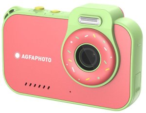 Aparat Podwodny Wodoszczelny 3m Agfaphoto Agfa 12mp 2.7k 2x Obiektyw + Gry / Malinowy 8