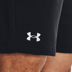 Spodenki męskie Under Aromur Rival Fleece czarne 1379779 001 M 4