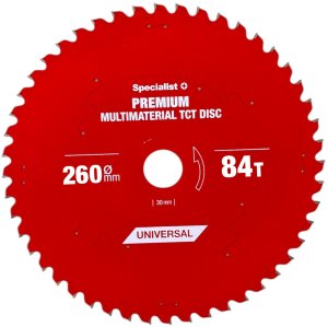 Cutting disc 260x84Tx30mm, Multimaterial PREMIUM, SPECIALIST+ 1