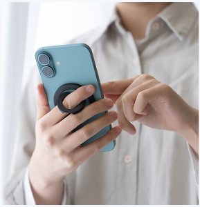 Ring stand Araree A-Ring MagSafe GripTok white 6