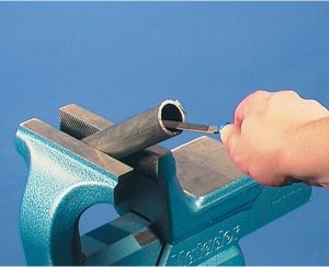 Workshop file with handle half-round point 300mm cut 1 for rough machining roughing 2