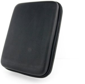 TROIKA CBO11/BK kosmetyczka Czarny Skóra, Aksamit 4