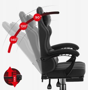 Fotel Huzaro Force 3.7 czarny 6