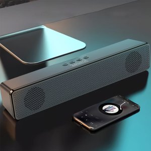 Głośnik Zenwire Mini Soundbar Głośnik Przenośny Bluetooth Bezprzewodowy Radio FM SD USB AUX BT-S058 2
