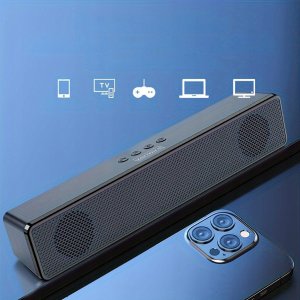 Głośnik Zenwire Mini Soundbar Głośnik Przenośny Bluetooth Bezprzewodowy Radio FM SD USB AUX BT-S058 5