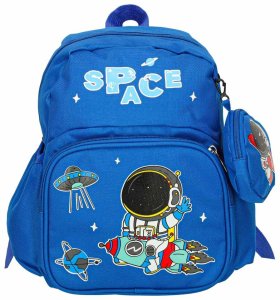 Plecak dla przedszkolaka szkolny dziecięcy astronauta 30x14x23cm Kik Sp. z o. o. Sp. k. 4