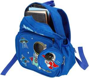Plecak dla przedszkolaka szkolny dziecięcy astronauta 30x14x23cm Kik Sp. z o. o. Sp. k. 6