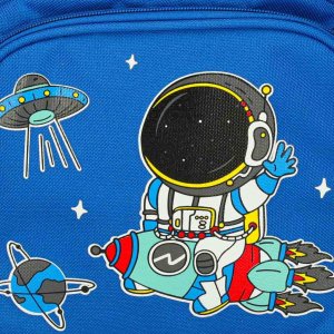 Plecak dla przedszkolaka szkolny dziecięcy astronauta 30x14x23cm Kik Sp. z o. o. Sp. k. 8