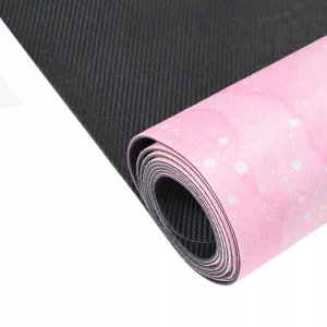 Składana Mata Premium do Jogi z Zamszu 1,5 mm 8