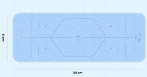 Mata do Jogi i Pilates TPE Antypoślizgowa 183x61 cm 9