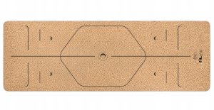 Korkowa Mata Antypoślizgowa do Jogi 183x61 cm 2