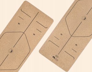 Korkowa Mata Antypoślizgowa do Jogi 183x61 cm 4