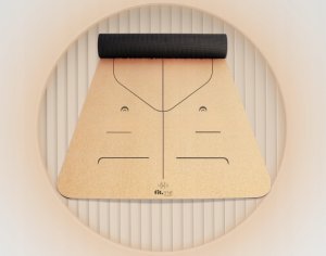 Korkowa Mata Antypoślizgowa do Jogi 183x61 cm 10