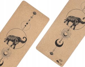 fit.me maty do jogi z korka antypoślizgowa 183x61 cm 2