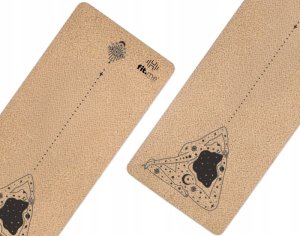 Korkowa Mata Antypoślizgowa do Jogi 4mm 2