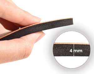 Korkowa Mata Antypoślizgowa do Jogi 4mm 8