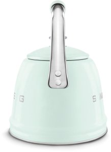Czajnik tradycyjny z gwizdkiem Smeg WKF01PG Pastelowa Zieleń  Styl Retro, 1,7L 4