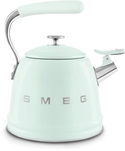 Czajnik tradycyjny z gwizdkiem Smeg WKF01PG Pastelowa Zieleń  Styl Retro, 1,7L 5
