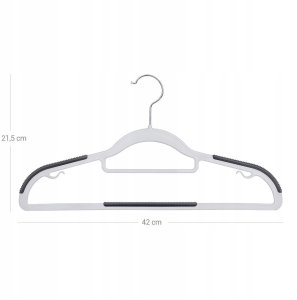 Songmics Wieszaki na ubrania - 50 sztuk 6