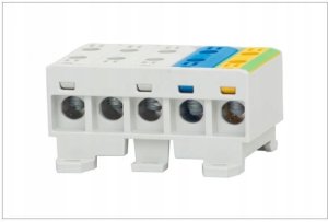 Listwa zaciskowa F-ELEKTRO F2.0308 w korpusie ZU 5-torowa (5x50mm2) 3L+N+PE Al/Cu 1
