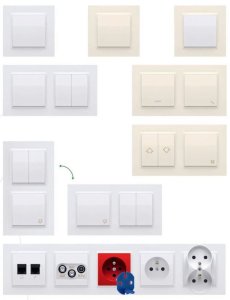 Kontakt-Simon Przycisk dzwonek szybkozłączka Simon 10 CD1C.01/49 czarny mat 4