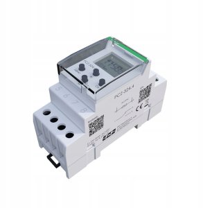 Zegar sterujący programowalny astronomiczny F&F PCZ-524.4 16A 1NO/NC 24-264V AC/DC jednokanałowy programowalny przez NFC 2