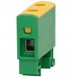 Złączka LZ w korpusie ZU F-ELEKTRO F2.0232 1-torowa 1,5mm2-16mm2 żółty/zielony 2