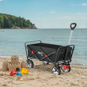 NC2603 WÓZEK CZARNY 120L NILS CAMP 4