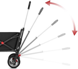 NC2603 WÓZEK CZARNY 120L NILS CAMP 6