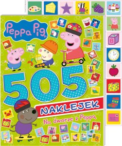 Świnka Peppa 505nakl.Na dworze z Peppą 29440 1