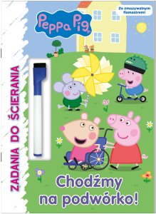 Świnka Peppa Zadan.d/ścier.Chodźmy n/podw! 29594 1