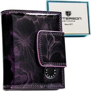 Portfel damski Peterson PTN PS329-FDS fioletowy 1
