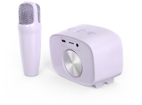 myFirst Voice 2 - zestaw do karaoke dla dzieci - mikrofon i głośnik bezprzewodowy z efektami modyfikacji dźwięku (purple) 13