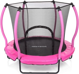Trampolina ogrodowa Meteor TRP-70 z siatką wewnętrzną 4.5 FT 140 cm 1