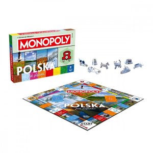 Winning Moves Gra Monopoly Polska jest piękna 2025 4