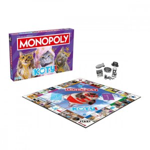 Gra Monopoly Koty 2025 Winning Moves 7