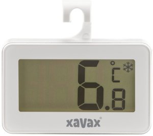 XAVAX TERMOMETR CYFROWY DO LODÓWKI I ZAMRAŻALKI BIAŁY 2