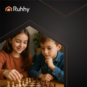 Ruhhy Szachy królewskie 31x31cm 26038 5