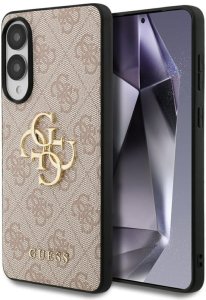 Case Guess Big 4G Logo Classic Logo for Samsung Galaxy S25 Edge pink 1