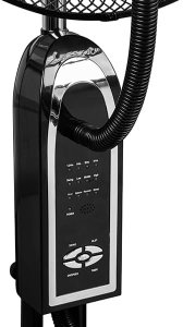 Wentylator  stojący 16" 90W z funkcją mgiełki CZARNY 3