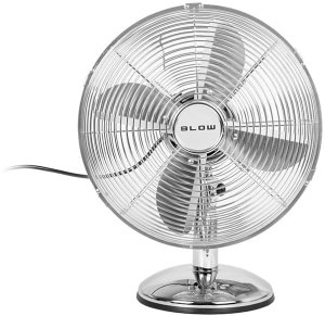 Wentylator stołowy 30cm SREBRNY 6