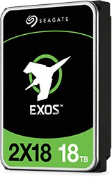 Seagate Exos 2X18 dysk twardy 18 TB 7200 RPM 256 MB 3.5" SAS 1