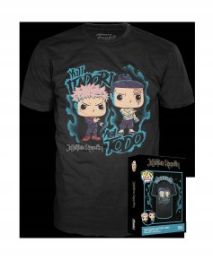 PROMO FUNKO POP FIGURKA T-Shirt Jujutsu Kaisen. Aoi Todo i Yuji Itadori r.M 72747 1