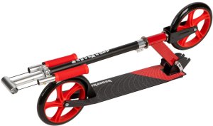 Duża składana hulajnoga 85,5 - 95,5 cm Bauerkraft czerwona 11