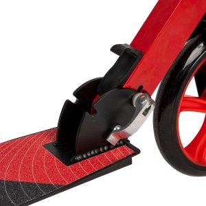 Duża składana hulajnoga 85,5 - 95,5 cm Bauerkraft czerwona 6