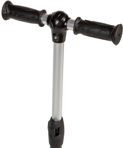 Czerwona balansowa hulajnoga składana trójkołowa ze świecącymi kołami LED 10