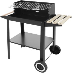 Grill węglowy ogrodowy na kółkach + akcesoria 2